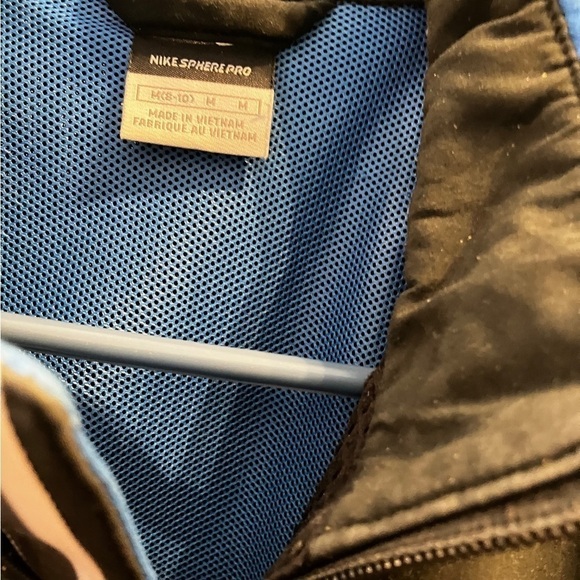 Nike Sphere Pro Vest Lightweight Black Blue Trim Mesh Lining Sz Medium - Picture 5 of 9